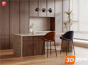 Kitchen island Skp Files